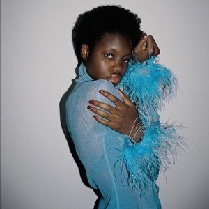 SOLD Lait De Coco Maribou Breeze Top (Purple)